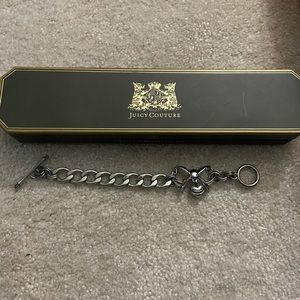 🎀Juicy Couture chain bracelet with bow and charm